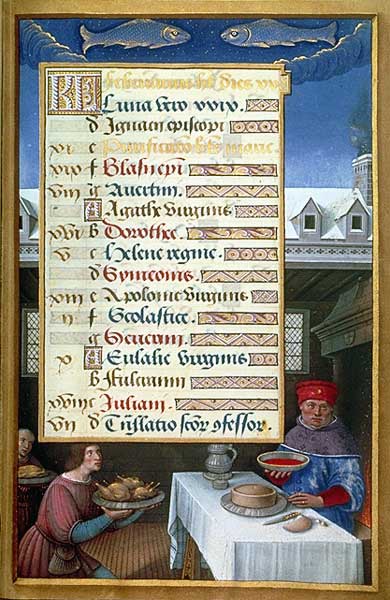 La succession des plats